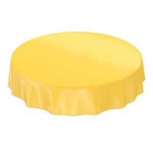 ANRO Tischdecke »abwaschbare Tischdecke Uni Gelb Einfarbig Glanz«, Glatt