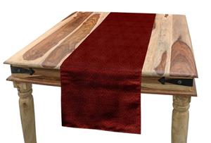 Abakuhaus Tischläufer »Esszimmer Küche Rechteckiger Dekorativer Tischläufer«, Abstrakte Geometrie Verflochten Ovals