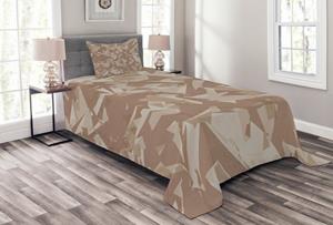 Abakuhaus Tagesdecke »Set mit Kissenbezügen Waschbar«, , Abstrakt Camo Geometric