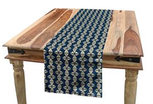 Abakuhaus Tischläufer »Esszimmer Küche Rechteckiger Dekorativer Tischläufer«, Abstrakt unregelmäßige Geometric