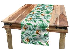 Abakuhaus Tischläufer »Esszimmer Küche Rechteckiger Dekorativer Tischläufer«, Aquarell Coconut Aloha Hawaii