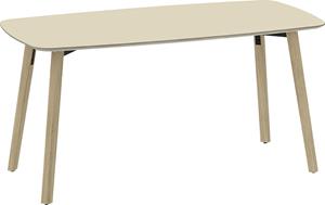 Otto Products Esstisch Tables, Füße aus Eiche massiv, mit schöner Linoleum Beschichtung