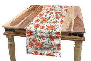 Abakuhaus Tischläufer »Esszimmer Küche Rechteckiger Dekorativer Tischläufer«, Blume Romantische Braut Blüten