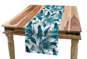 Abakuhaus Tischläufer »Esszimmer Küche Rechteckiger Dekorativer Tischläufer«, Blätter Exotische brasilianisches Laub