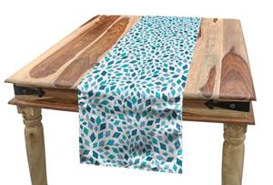 Abakuhaus Tischläufer »Esszimmer Küche Rechteckiger Dekorativer Tischläufer«, Abstrakt Abstrakte Mosaik blauen Tönen