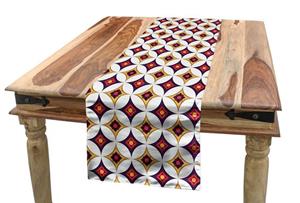 Abakuhaus Tischläufer »Esszimmer Küche Rechteckiger Dekorativer Tischläufer«, asiatisch Balinese Mosaik