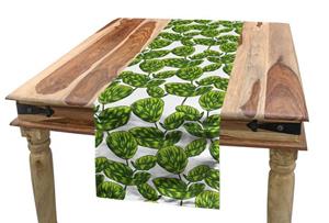 Abakuhaus Tischläufer »Esszimmer Küche Rechteckiger Dekorativer Tischläufer«, Blätter Tropische Pflanzen warme Jahreszeit