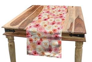 Abakuhaus Tischläufer »Esszimmer Küche Rechteckiger Dekorativer Tischläufer«, Rose Romantisches Pastell Petals