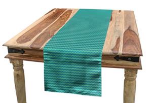 Abakuhaus Tischläufer »Esszimmer Küche Rechteckiger Dekorativer Tischläufer«, Abstrakt Grundwellenförmige Bumpy Stripes