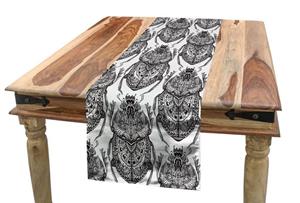 Abakuhaus Tischläufer »Esszimmer Küche Rechteckiger Dekorativer Tischläufer«, ägyptisch mythologische Scarabs