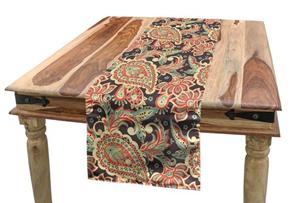 Abakuhaus Tischläufer »Esszimmer Küche Rechteckiger Dekorativer Tischläufer«, Batik Vintage Paisley