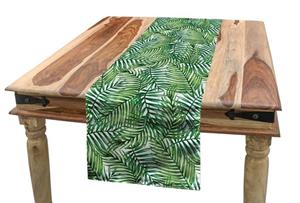 Abakuhaus Tischläufer »Esszimmer Küche Rechteckiger Dekorativer Tischläufer«, Blatt Botanischer Wilde Palmen