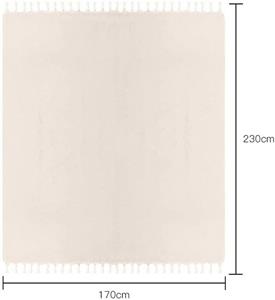 BOHORIA Tagesdecke » Tagesdecke Tulum - Bettüberwurf, extra-groß 170 x 230 cm«, , 100% Baumwolle