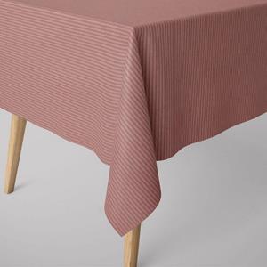 SCHÖNER LEBEN. Tischdecke » Tischdecke Streifen 3mm creme rosa verschiedene Größen«, handmade