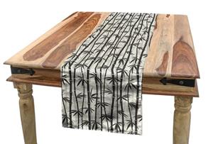 Abakuhaus Tischläufer »Esszimmer Küche Rechteckiger Dekorativer Tischläufer«, Bambus Japanische Natur Reeds
