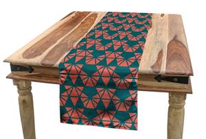 Abakuhaus Tischläufer »Esszimmer Küche Rechteckiger Dekorativer Tischläufer«, Abstrakt Einfaches modernes Triangles