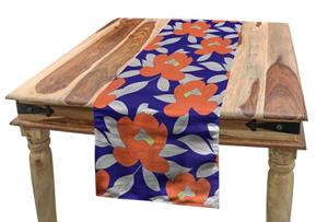 Abakuhaus Tischläufer »Esszimmer Küche Rechteckiger Dekorativer Tischläufer«, Blume Detaillierte Magnolia Muster