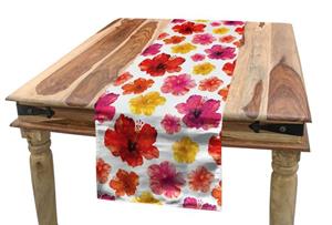 Abakuhaus Tischläufer »Esszimmer Küche Rechteckiger Dekorativer Tischläufer«, Blume Tropische Dschungel in der Blüte