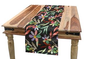 Abakuhaus Tischläufer »Esszimmer Küche Rechteckiger Dekorativer Tischläufer«, Blumen Abstrakt Natur Petals