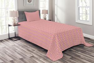 Abakuhaus Tagesdecke »Set mit Kissenbezügen Waschbar«, , Modern Abstrakt Tone Chevron Wie