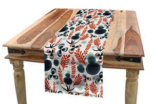 Abakuhaus Tischläufer »Esszimmer Küche Rechteckiger Dekorativer Tischläufer«, Abstrakt Quirky Moderne Gartenkunst