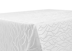 Beautex Tischdecke » Tischdecke Damast Streifen - Bügelfreies Tischtuch - Fleckabweisende, pflegeleichte Tischwäsche - Tafeltuch« (1-tlg)