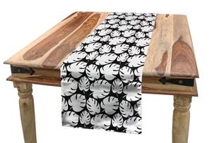 Abakuhaus Tischläufer »Esszimmer Küche Rechteckiger Dekorativer Tischläufer«, Blätter Hawaii-Dschungel-Laub-Motiv