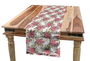 Abakuhaus Tischläufer »Esszimmer Küche Rechteckiger Dekorativer Tischläufer«, Blume Dog Rose Garden Floral