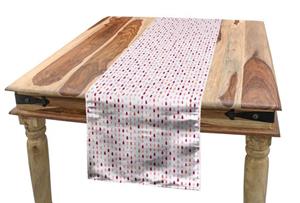Abakuhaus Tischläufer »Esszimmer Küche Rechteckiger Dekorativer Tischläufer«, Abstrakt Raining Drops Art Pastell