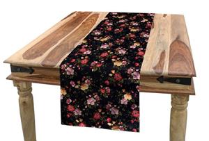Abakuhaus Tischläufer »Esszimmer Küche Rechteckiger Dekorativer Tischläufer«, Aquarell Vintage Rose Garden