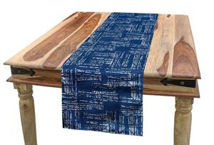 Abakuhaus Tischläufer »Esszimmer Küche Rechteckiger Dekorativer Tischläufer«, asiatisch Stripy Tie Dye-Effekt