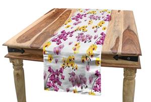 Abakuhaus Tischläufer »Esszimmer Küche Rechteckiger Dekorativer Tischläufer«, Aloha Blühend Orchid Branchen
