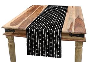 Abakuhaus Tischläufer »Esszimmer Küche Rechteckiger Dekorativer Tischläufer«, Art Deco Minimalist Gepunktet Muster