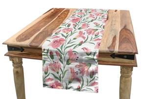 Abakuhaus Tischläufer »Esszimmer Küche Rechteckiger Dekorativer Tischläufer«, Blume Blühend Wilde Blüte