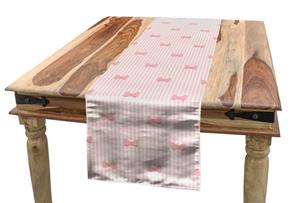 Abakuhaus Tischläufer »Esszimmer Küche Rechteckiger Dekorativer Tischläufer«, Baby Vertikale Streifen Fliege