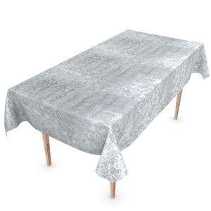 ANRO Tischdecke »Tischdecke Wachstuch Einfarbig Grau Robust Wassera«, Glatt