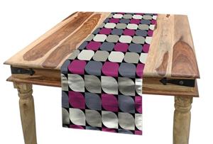 Abakuhaus Tischläufer »Esszimmer Küche Rechteckiger Dekorativer Tischläufer«, Abstrakt Geometrische Formen in Platz