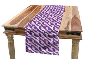 Abakuhaus Tischläufer »Esszimmer Küche Rechteckiger Dekorativer Tischläufer«, Abstrakte Geometrie 80er Jahre Stil Motive