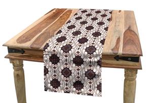 Abakuhaus Tischläufer »Esszimmer Küche Rechteckiger Dekorativer Tischläufer«, asiatisch Javanesisches Batikmotiv