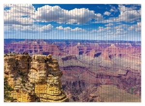 Wallario Schaum-Badematte »Felsenschlucht im Grand Canyon Park Arizona« , Höhe 5 mm, rutschhemmend, geeignet für Fußbodenheizungen