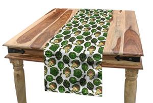 Abakuhaus Tischläufer »Esszimmer Küche Rechteckiger Dekorativer Tischläufer«, Artischocke Gesunde Nahrungsmittel Natürliche
