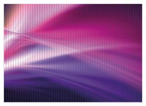Wallario Schaum-Badematte »Abstrakte Formen und Linien in pink lila« , Höhe 5 mm, rutschhemmend, geeignet für Fußbodenheizungen