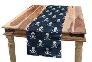 Abakuhaus Tischläufer »Esszimmer Küche Rechteckiger Dekorativer Tischläufer«, Pirates Jolly Roger Pattern