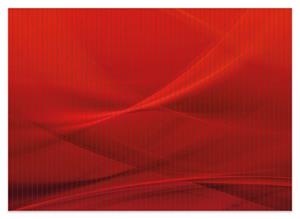 Wallario Schaum-Badematte »Abstrakte rotes Muster - roter Stoff« , Höhe 5 mm, rutschhemmend, geeignet für Fußbodenheizungen