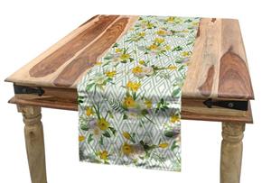 Abakuhaus Tischläufer »Esszimmer Küche Rechteckiger Dekorativer Tischläufer«, Aquarell Blooming Blumennatur