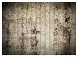 Wallario Schaum-Badematte »Alte schmutzige Wand aus Beton mit abblätternder Farbe« , Höhe 5 mm, rutschhemmend, geeignet für Fußbodenheizungen