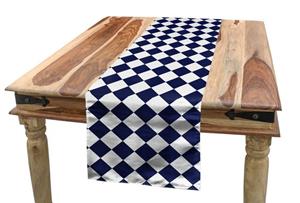 Abakuhaus Tischläufer »Esszimmer Küche Rechteckiger Dekorativer Tischläufer«, Blau Old Home Tile Inspired