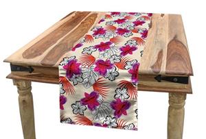 Abakuhaus Tischläufer »Esszimmer Küche Rechteckiger Dekorativer Tischläufer«, Aloha Paradise Island Regenwald