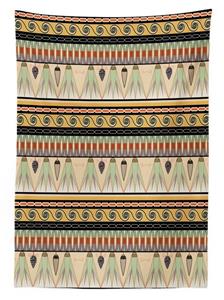 Abakuhaus Tischdecke »Farbfest Waschbar Für den Außen Bereich geeignet Klare Farben«, ägyptisch Abstrakt Indigenous