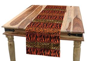Abakuhaus Tischläufer »Esszimmer Küche Rechteckiger Dekorativer Tischläufer«, afrikanisch Leopard Cheetah Haut